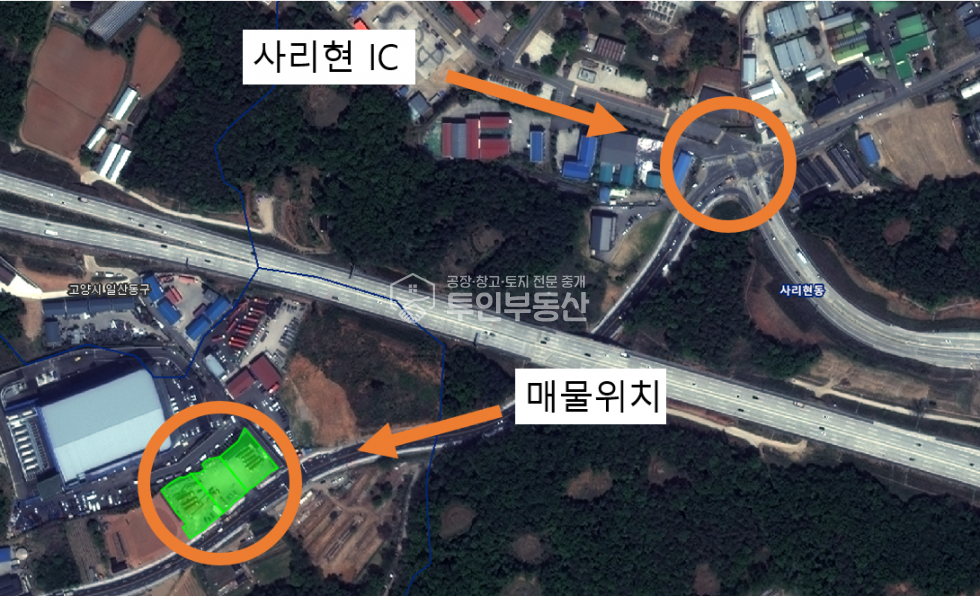 경기 고양일산동구 식사동 #1179평 #자동차정비공장허가득 #택배물류 및 제조업종 추천 #군동의이슈해결완료 #분할매각가능 매매 매물번호 10177 사진 1