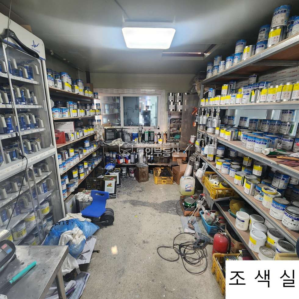 경기 고양일산동구 문봉동 #75평 #1동 30평 X 2층 2동 17평 #단독마당 #자동차정비공장 #최신식도색부스 #고 10.6M 월세 매물번호 10023 사진 6