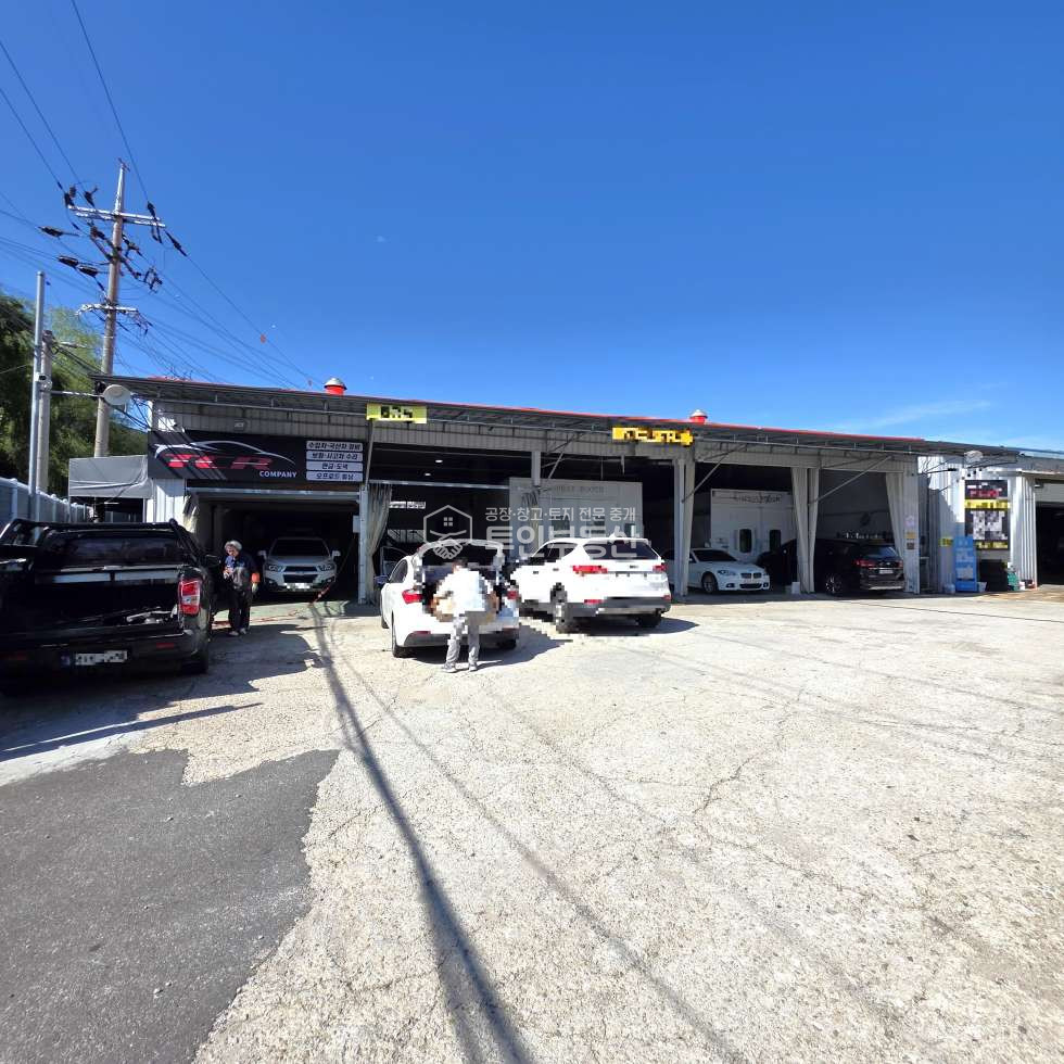 경기 고양일산동구 설문동 #99평 #자동차정비공장임대 #도색시설완비 #전차종진출입 #여유로운마당 #빠른입주가능 월세 매물번호 10484 사진 4